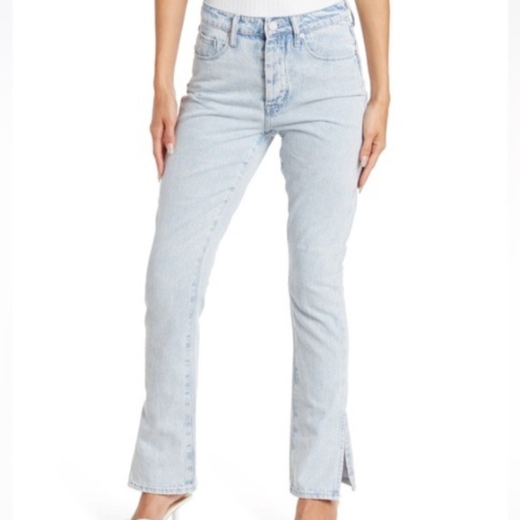 NWT• BLANK NYC Women’s The Lexington Slim Straight Leg Denim Size 28 - Picture 1 of 7